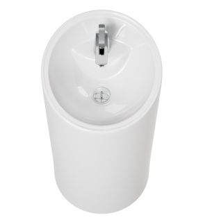 Раковина напольная Laguraty 202 B 45x97см белый